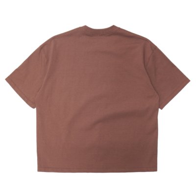 画像2: alvana（アルヴァナ）空紡 SHORT SLEEVE TEE SHIRTS（空紡ショートスリーブTシャツ）/ Red Brown（レッドブラウン）