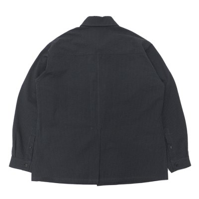 画像2: KAPTAIN SUNSHINE（キャプテンサンシャイン）Safari Shirt Jacket（サファリシャツジャケット）/ Navy Black （ネイビーブラック）