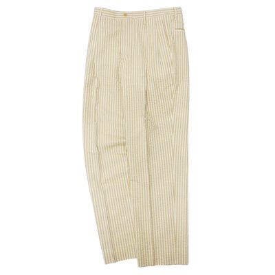 画像1: KAPTAIN SUNSHINE（キャプテンサンシャイン）Skate Shoecut Slacks（スケートシューカットスラックス） / Golden Ecru（ゴールデンエクリュ）【裾上げ無料】