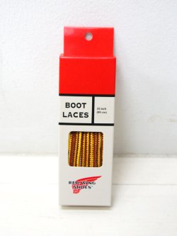 RED WING（レッドウィング）TASLAN SHOE LACES（タスランシューレース）80cm〜203cm/Tan×Gold（タン×ゴールド）※メール便発送可※