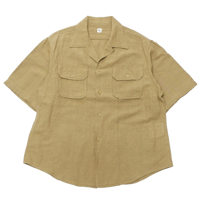 KAPTAIN SUNSHINE（キャプテンサンシャイン）Open Collar SS Shirt（オープンカラーショートスリーブシャツ