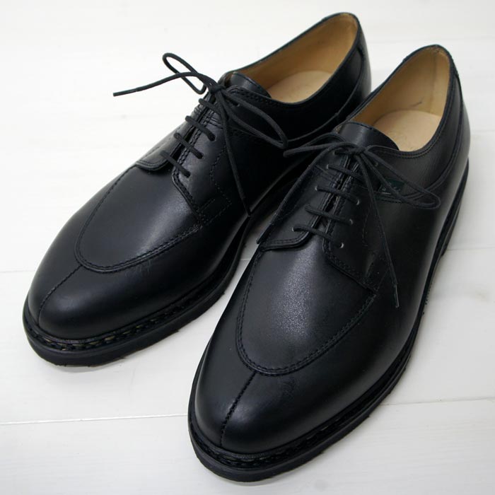 サイバーボッツ Paraboot くつ メンズ 27.5cm ブラック×ブルー