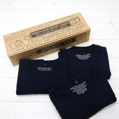 Nigel Cabourn（ナイジェル・ケーボン）3-PACK GYM TEES（3パックジムTシャツ）/Dk.Navy（ダークネイビー）