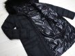 画像10: 【OUTLET】DUVETICA "Women"（デュベティカ）CORCIRA（コルチラ）Black Fur-FinRacoon/999（nero）ブラック※サイズ44のみ (10)