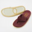 画像2: ISLAND SLIPPER（アイランドスリッパ）PT203 レザートングサンダル/Burgundy Suede（バーガンディスエード） (2)