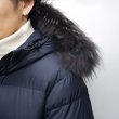 画像7: 【OUTLET】DUVETICA（デュベティカ）VEGACINQUE（ベガチンクエ）Grey Fur-FinRacoon/770（blu navy）ネイビー※サイズ48のみ (7)