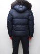 画像3: 【OUTLET】DUVETICA（デュベティカ）VEGACINQUE（ベガチンクエ）Grey Fur-FinRacoon/770（blu navy）ネイビー※サイズ48のみ (3)