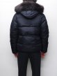 画像3: 【OUTLET】DUVETICA（デュベティカ）VEGACINQUE（ベガチンクエ）Grey Fur-FinRacoon/999（nero）ブラック※サイズ48のみ (3)