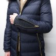 画像8: 【OUTLET】DUVETICA "Women"（デュベティカ）BLODWEN（ブロドウェン）Grey Fur-FinRacoon/770（blu navy）ネイビー※サイズ42のみ (8)