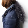 画像9: 【OUTLET】DUVETICA "Women"（デュベティカ）BLODWEN（ブロドウェン）Grey Fur-FinRacoon/770（blu navy）ネイビー※サイズ42のみ (9)