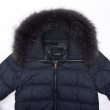 画像12: 【OUTLET】DUVETICA "Women"（デュベティカ）BLODWEN（ブロドウェン）Grey Fur-FinRacoon/770（blu navy）ネイビー※サイズ42のみ (12)