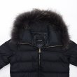 画像12: 【OUTLET】DUVETICA "Women"（デュベティカ）BLODWEN（ブロドウェン）Grey Fur-FinRacoon/999（nero）ブラック (12)