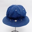 画像2: DECHO（デコー）STANDARD KOME HAT（スタンダードコメハット）COTTON LINEN DENIM/S.Blue（S.ブルー） (2)