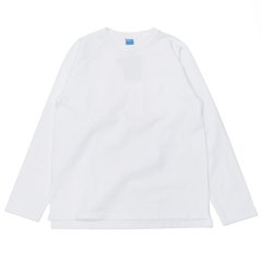 Good On（グッドオン）Long Sleeve Heavy Raglan Pocket Tee（ロングスリーブヘビーラグランポケットTシャツ）"Washed"/White（ホワイト）