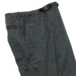 画像5: GRAMICCI（グラミチ）BONDING KNIT FLEECE NARROW RIB PANT（ボンディングニットフリースナローリブパンツ）/Heather Charcoal（ヘザーチャコール） (5)