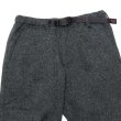 画像2: GRAMICCI（グラミチ）BONDING KNIT FLEECE NARROW RIB PANT（ボンディングニットフリースナローリブパンツ）/Heather Charcoal（ヘザーチャコール） (2)