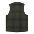 画像2: FILSON（フィルソン）MACKINAW WOOL VEST（マッキーノウールベスト）/Forest Green×Brown（フォレストグリーン×ブラウン）※XSサイズのみ (2)