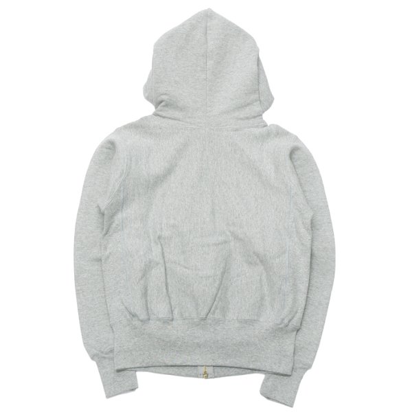 OUTLET】Champion（チャンピオン）REVERSE WEAVE ZIP HOODED SWEATSHIRT（リバースウィーブ フルジップスウェットパーカー）/Oxford（オックスフォードグレー）Made in USA - タイガース・ブラザース本店オンラインショップ