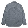 画像2: Nigel Cabourn（ナイジェル・ケーボン）NEW MEDICAL SHIRT（ニューメディカルシャツ）/Indigo（インディゴ） (2)