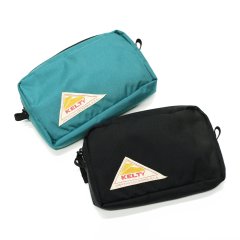 KELTY（ケルティ）TRAVEL POUCH2"S"（トラベルポーチ2）/Turquoise（ターコイズ）・Black（ブラック）