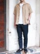 画像11: giabsarchivio（ジャブスアルキヴィオ）VERDI（ヴェルディ）OVERDYED DENIM/Grayish Navy（グレイッシュネイビー）【裾上げ無料】 (11)