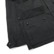 画像7: *A VONTADE（アボンタージ）BDU Tropical Jacket（BDUトロピカルジャケット）Wool Cotton Buff Cloth/Black（ブラック） (7)