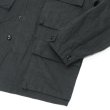 画像5: *A VONTADE（アボンタージ）BDU Tropical Jacket（BDUトロピカルジャケット）Wool Cotton Buff Cloth/Black（ブラック） (5)