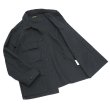 画像6: *A VONTADE（アボンタージ）BDU Tropical Jacket（BDUトロピカルジャケット）Wool Cotton Buff Cloth/Black（ブラック） (6)