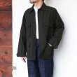 画像11: *A VONTADE（アボンタージ）BDU Tropical Jacket（BDUトロピカルジャケット）Wool Cotton Buff Cloth/Black（ブラック） (11)