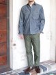 画像11: Nigel Cabourn（ナイジェル・ケーボン）NEW MEDICAL SHIRT（ニューメディカルシャツ）/Indigo（インディゴ） (11)