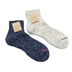 Mauna Kea（マウナケア）スラブネップローソックス/Navy（ネイビー）・Gray（杢グレー）※3足までメール便発送可※