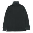 画像2: Nigel Cabourn（ナイジェル・ケーボン）TURTLE NECK SHIRT（タートルネックシャツ）WAFFLE/Dark Navy（ダークネイビー） (2)