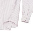 画像5: INDIVIDUALIZED SHIRTS（インディビジュアライズドシャツ）Classic Fit MBDM B.D. Shirt（クラシックフィットボタンダウンシャツ）"CANDY STRIPE"/Red（レッド） (5)