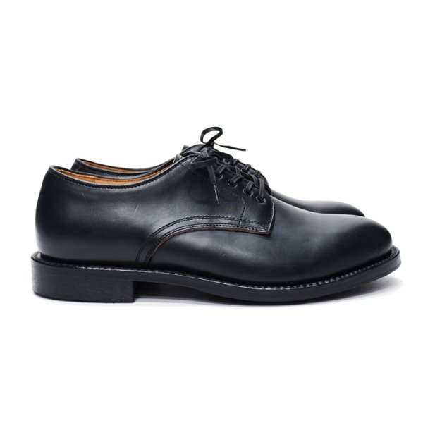 画像1: WHEEL ROBE（ウィールローブ）PLAIN TOE DERBY（プレーントゥダービー）/Black（ブラック） (1)