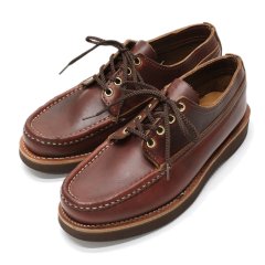 Russell Moccasin（ラッセルモカシン）Fishing Oxford（フィッシングオックスフォード）"レザーミッドソール"/Tan Chromexcel（タン クロムエクセルレザー）