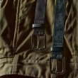 画像8: BEORMA（ベオーマ）BRIDLE LEATHER 28mm UNLINED BELT（ブライドルレザー28mmアンラインドベルト）/Dk.Brown（ダークブラウン） (8)