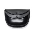 画像2: KAPTAIN SUNSHINE（キャプテンサンシャイン）Round Wallet Mid Porch（ラウンドウォレットミディアムポーチ）ITALIAN COW LEATHER/Black（ブラック） (2)