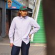 画像9: ＜50%OFF!＞KAPTAIN SUNSHINE（キャプテンサンシャイン）Cotton Semi Spread Collar Shirt（コットンセミスプレッドカラーシャツ）WASHED FINX LIGHT WEATHER STRIPE/Pin Stripe（ピンストライプ）※38サイズのみ (9)