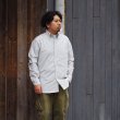 画像8: INDIVIDUALIZED SHIRTS（インディビジュアライズドシャツ）Classic Fit B.D. Shirt（クラシックフィットボタンダウンシャツ）"VINTAGE CANDY STRIPE"/Ivory×Navy（アイボリー×ネイビー）※14Hサイズのみ (8)