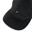 画像2: Post O'Alls（ポストオーバーオールズ）POST Ball Cap（ポスト・ボールキャップ）Widewale Cords/Black（ブラック） (2)