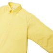 画像4: ※50th Exclusive※INDIVIDUALIZED SHIRTS（インディビジュアライズドシャツ）Classic Fit MBDM BD Shirt（クラシックフィットボタンダウンシャツ）"DAN RIVER Oxford"/Yellow（イエロー） (4)