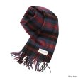 画像2: Johnstons of Elgin（ジョンストンズオブエルガン）ASYMMETRIC TARTAN CHECK SCARF（タータンチェックスカーフ）CASHMERE/Angus（アンガス）・House Check（ハウスチェック）・Blackwatch（ブラックウォッチ） (2)