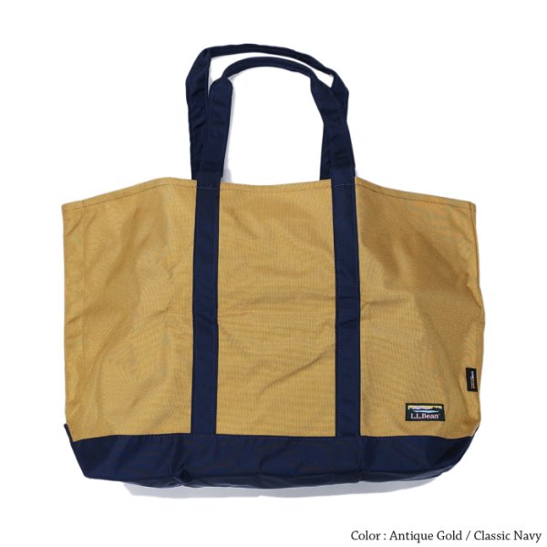 L.L.Bean（エルエルビーン）Cordura Nylon Tote（コーデュラナイロントート）/Antique Gold×Classic  Navy（アンティークゴールド×クラシックネイビー）・Carbon Navy×Rust Orange（カーボンネイビー×ラストオレンジ） -  タイガース・ブラザース本店オンラインショップ