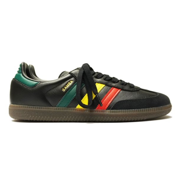 画像1: adidas Originals（アディダスオリジナルス）SAMBA OG（サンバOG）/Black×Yellow×C.Green（ブラック×イエロー×カレッジグリーン） (1)