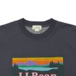 画像6: L.L.Bean（エルエルビーン）Morrill Short Sleeve Katahdin Logo Tee（モリルショートスリーブカタディンロゴT）-JAPAN EDITION-/Periwinkle Blue（ペリウィンクルブルー）・Charcoal（チャコールグレー） (6)