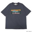 画像4: L.L.Bean（エルエルビーン）Morrill Short Sleeve Katahdin Logo Tee（モリルショートスリーブカタディンロゴT）-JAPAN EDITION-/Periwinkle Blue（ペリウィンクルブルー）・Charcoal（チャコールグレー） (4)