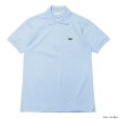 画像2: LACOSTE（ラコステ）Classic Fit Pique Polo Shirt（クラシックフィットピケポロシャツ）/Sax Blue（サックスブルー）・Turquin Blue（ターコイズブルー）※Imported from France (2)