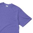 画像7: Yonetomi NEW BASIC（ヨネトミニューベーシック）GARMENT DYE BORDER T-SHIRT（ガーメントダイボーダーTシャツ）/Purple（パープル）・Orange（オレンジ） (7)