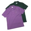 画像1: LACOSTE（ラコステ）Classic Fit Pique Polo Shirt（クラシックフィットピケポロシャツ）/Purple（パープル）・Dark Green（ダークグリーン）※Imported from France (1)