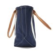 画像3: L.L.Bean（エルエルビーン）Classic Leather Handle Katahdin Boat&Tote（クラシックレザーハンドルカタディンボートアンドトート）/Blue×Natural（ブルー×ナチュラル） (3)